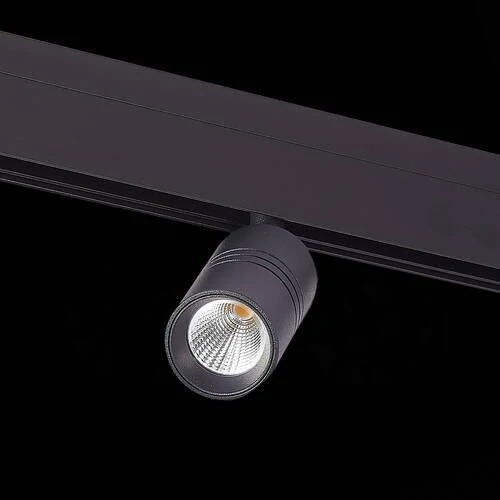 Магнитный трековый светильник SKYLINE 48, LED, 4000K, 7W, Черный (ST LUCE, ST365.446.07) - Amppa.ru