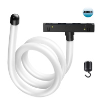 Трековый Светильник "гибкий Неон" Для Низковольтного Шинопровода Flum Ramo Konst, Led, Черный (Novotech, 359138)