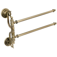 Держатель для полотенца двойной Boheme BAROCCO 10666