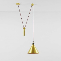 Подвесной Светильник Shape Up Pendant Cone Brass By Imperiumloft, 85351-22