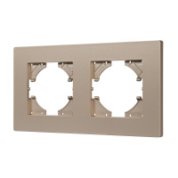 Рамка пластиковая FRM-PERIO-PL-2-GD (Arlight, -)