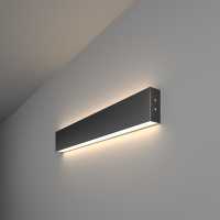 Линейный светодиодный накладной двусторонний светильник 53см 20Вт 4200К черный LSG-02-2-8*53-18-4200-MSh (Elektrostandard Pro, Линейный светодиодный накладной двусторонний светильник 53см 20Вт 4200К черный)