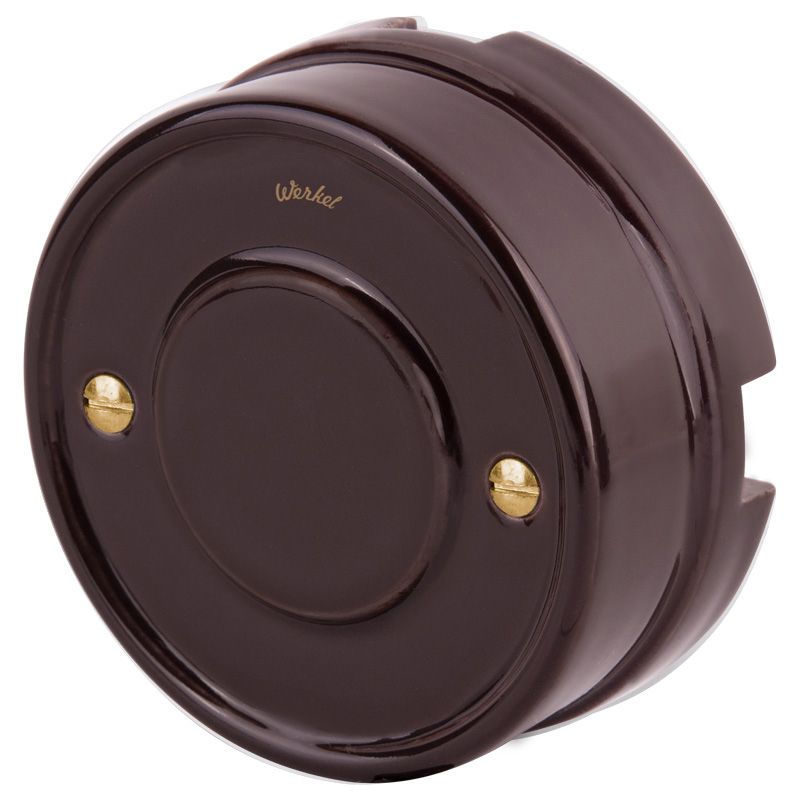 Винты для распределительной коробки/TV  розетки 2 шт. золото ретро