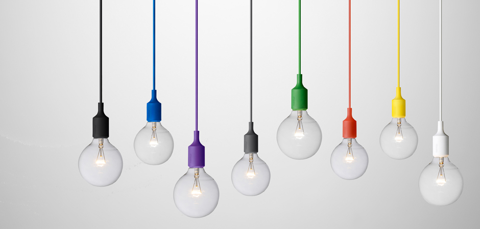 Подвесной светильник Muuto E27 White (ImperiumLoft, 186766-22) - Amppa.ru